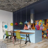 Green pendant light Sollux Lighting Pendant Lamp Sollux green