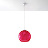 Minimalist design Sollux Lighting Pendant Lamp Sollux red