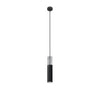 Pendant ceiling lights Sollux Lighting Pendant Lamp BORGIO 1 Black for contemporary interiors