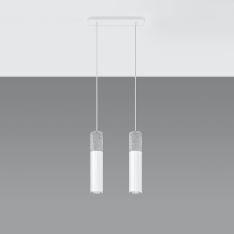 Sollux Lighting Pendant Lamp BORGIO 2 White