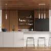 Pendant ceiling lights Sollux Lighting Pendant Lamp BORGIO 3L White with steel and concrete style
