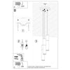 Industrial-style pendant lighting for kitchen island Sollux Lighting Pendant Lamp BORGIO 3P White

