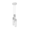 Pendant light Sollux Lighting Pendant Lamp BORGIO 3P White for kitchen island lighting
