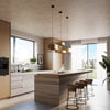 Modern pendant lamp BRILO for kitchen lighting
