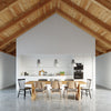 Stylish Sollux Lighting Pendant Lamp CASCO with Natural Wood