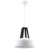 Scandinavian style Sollux Lighting Pendant Lamp CASCO White/Black