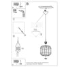 Industrial home accessories Sollux Lighting Pendant Lamp CELTA black