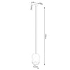 Bedroom ceiling fixture Sollux Lighting Pendant Lamp GOBI
