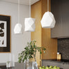 Elegant ceiling lamp for bedroom Sollux Lighting Pendant Lamp Ceramic MINT
