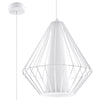 Sollux Lighting Pendant Lamp DEMI White in modern industrial style