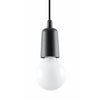 Pendant lamp DIEGO 1 black Suitable for modern home accessories