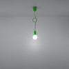 Pendant lamp DIEGO 1 green Excellent indoor lighting
