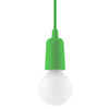 Sollux Lighting Pendant Lamp DIEGO 1 Green for stylish indoor lighting
