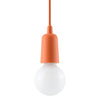 Versatile for both modern and contemporary interiors Pendant lamp DIEGO 1 orange