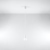 Pendant lighting for kitchen island Sollux Lighting Pendant lamp DIEGO 1 white
