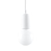 Pendant lamp DIEGO 1 white for a stunning ambiance.