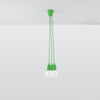 Enhance your space with Sollux Lighting Pendant Lamp DIEGO 3 Green
