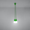 Sollux Lighting Pendant Lamp DIEGO 3 Green adds minimalistic charm