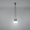 Hanging lights Sollux Lighting Pendant lamp DIEGO 3 grey