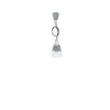 Ceiling pendant Sollux Lighting Pendant lamp DIEGO 3 grey