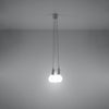 Modern pendant light fitting Sollux Lighting Pendant lamp DIEGO 3 white