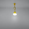Eye-catching Sollux Lighting 
 Pendant lamp DIEGO 3 yellow in contemporary pendant lights