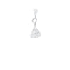Bright and elegant pendant light Sollux Lighting Pendant lamp DIEGO 5 white
