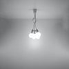 Pendant lighting for kitchen island Sollux Lighting Pendant lamp DIEGO 5 white
