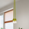 Elegant addition to any modern decor Pendant lamp DIEGO 5 yellow