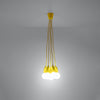Eye-catching Sollux Lighting Pendant Lamp DIEGO 5 Yellow in contemporary pendant lights
