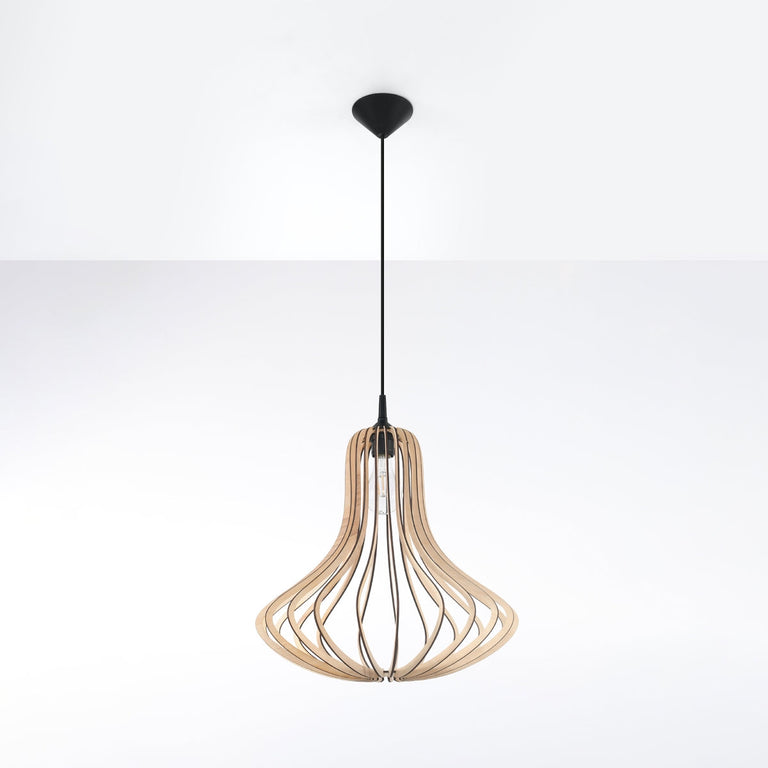 Sollux Lighting Pendant Lamp ELZA Wood