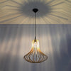 Perfect for ceiling lamp in bedroom or kitchen Pendant lamp ELZA wood