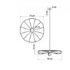 Modern kitchen island pendant light Sollux Lighting Pendant Lamp ESKOLA 70 Black.
