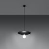 Stylish pendant ceiling lamp for kitchen Sollux Lighting Pendant lamp FLAVIO black