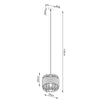 Designer hanging lights Sollux Lighting Pendant Lamp FOST
