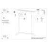 Pendant lamp GALAKSE 148 black LED 2700-6500K pendant lamp with LED light.