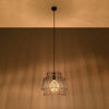 Modern pendant light Sollux Lighting Pendant Lamp GATE black