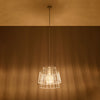 Industrial ceiling lamp Sollux Lighting Pendant Lamp GATE White
