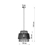 Unique pendant ceiling lights Sollux Lighting Pendant Lamp GATE White