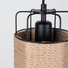 Hanging lights GIZUR 3L with exposed decorative bulbs.
