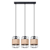 Stylish pendant lighting GIZUR 3L for island décor.
