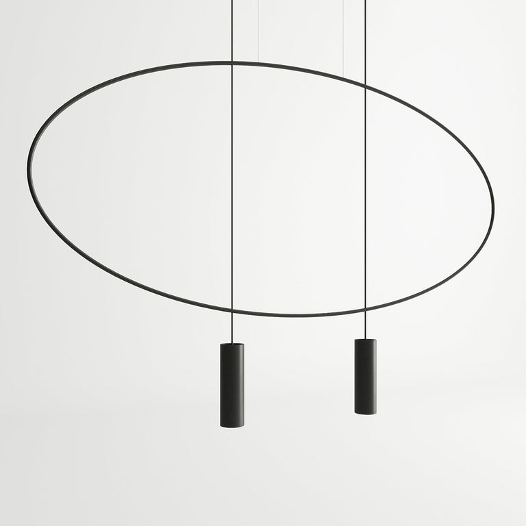 Sollux Lighting Pendant Lamp HOLAR 2 Black