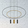 Industrial hanging pendant light, Sollux Lighting Pendant Lamp HOLAR 2 Black.
