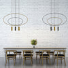 Minimalist ceiling light fixture, Sollux Lighting Pendant Lamp HOLAR 2 Black.
