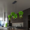 Minimalist pendant lamp for home lighting - Sollux Lighting Pendant Lamp KUKKIA Black.
