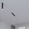 Pendant ceiling lights Sollux Lighting Pendant lamp LAGOS 1 black