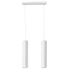 Pendant light Sollux Lighting Pendant lamp LAGOS 2 white