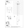 Adjustable suspension height for versatile placement