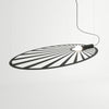 Stylish Sollux Lighting Pendant Lamp LEHDET Black in a restaurant setting.
