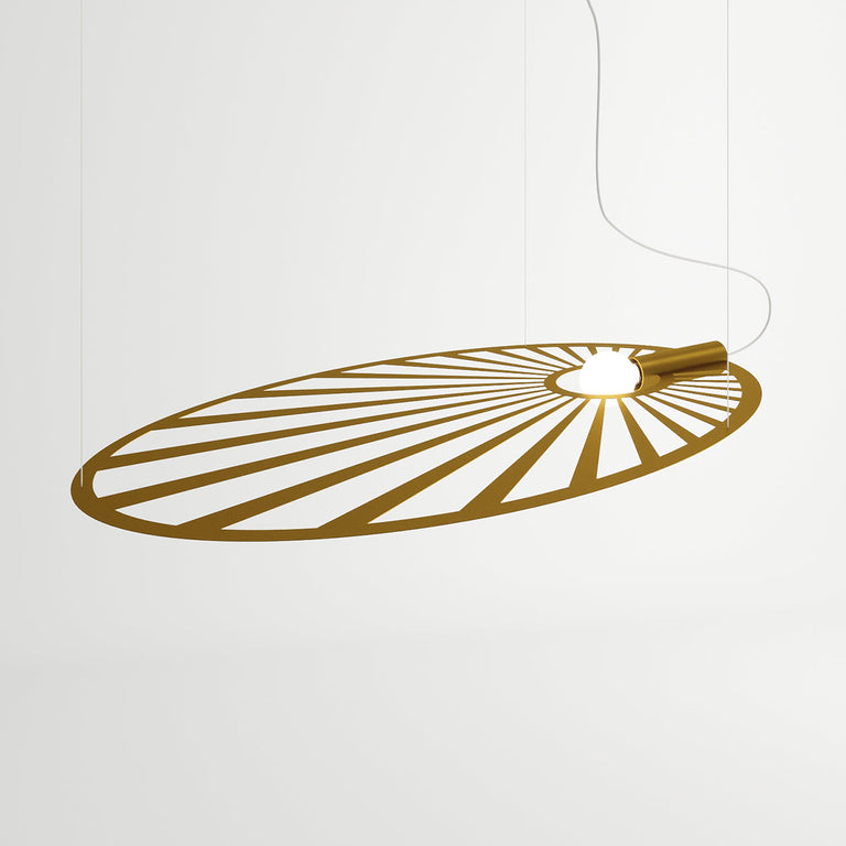 Sollux Lighting Pendant Lamp LEHDET Golden